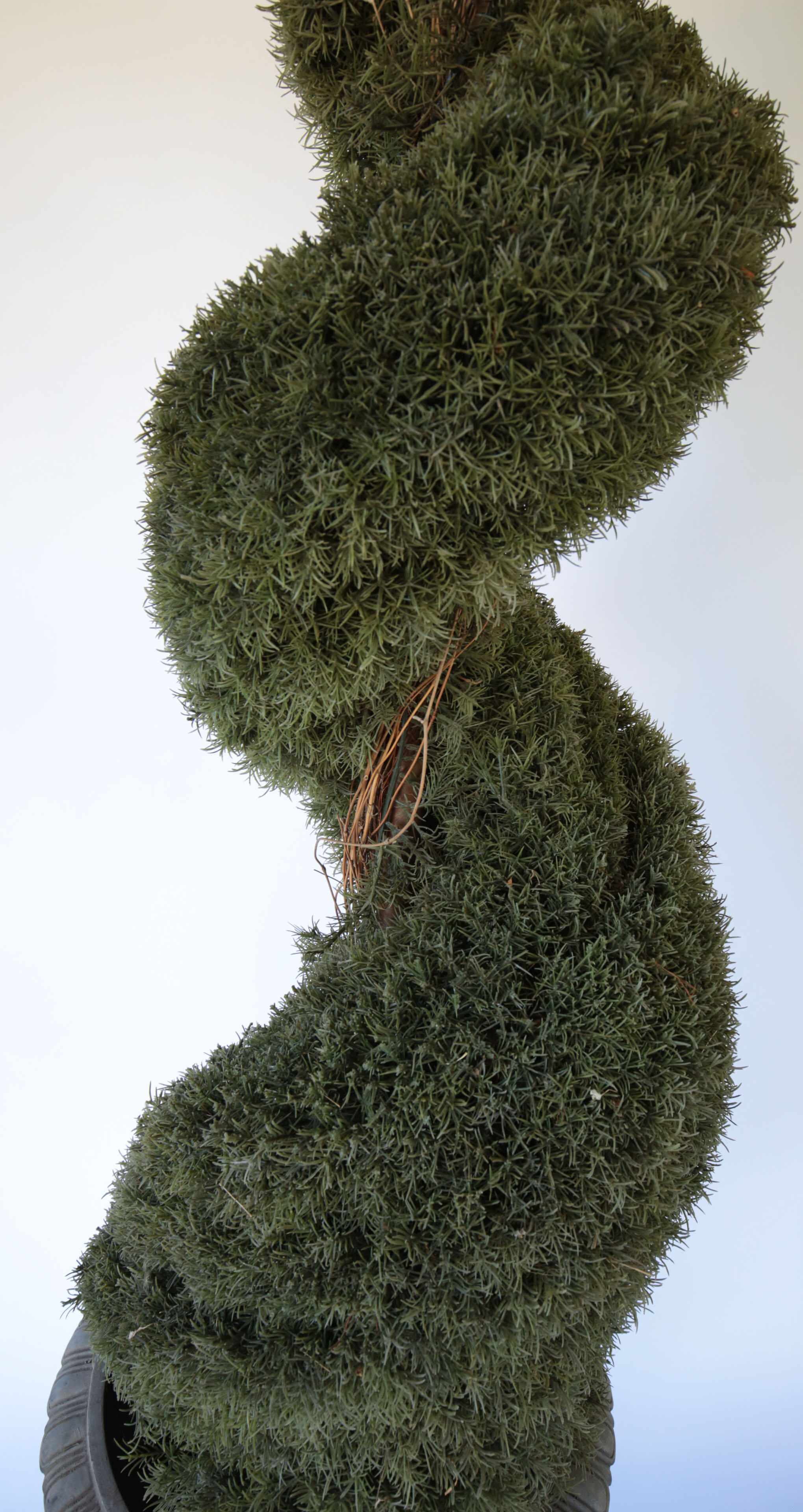 Pair of Faux Topiary Trees in Pots