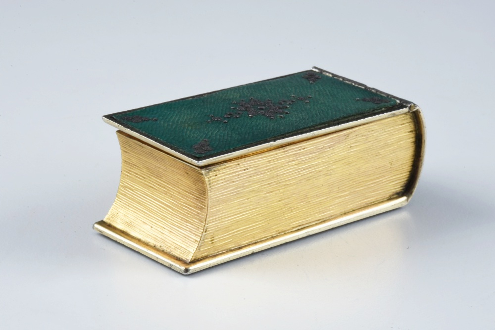 18th c. French Shagreen Traveling Writing Necessaire in Book Form