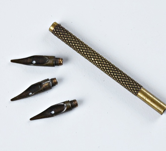 18th c. French Shagreen Traveling Writing Necessaire in Book Form