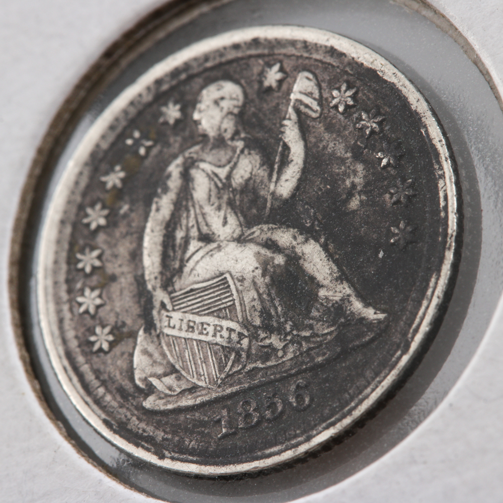 1856 Liberty Seated Half Dime