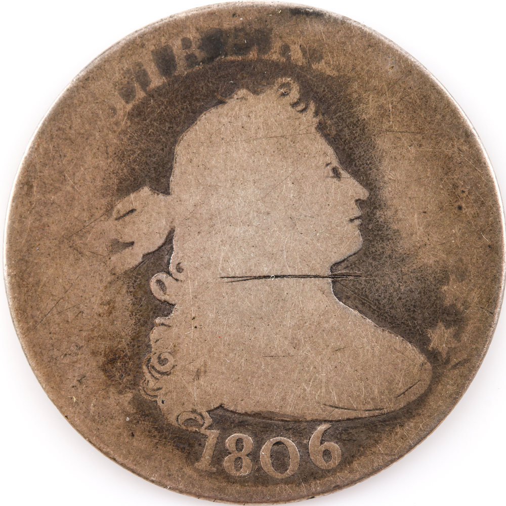 1806 Silver Draped Bust Quarter