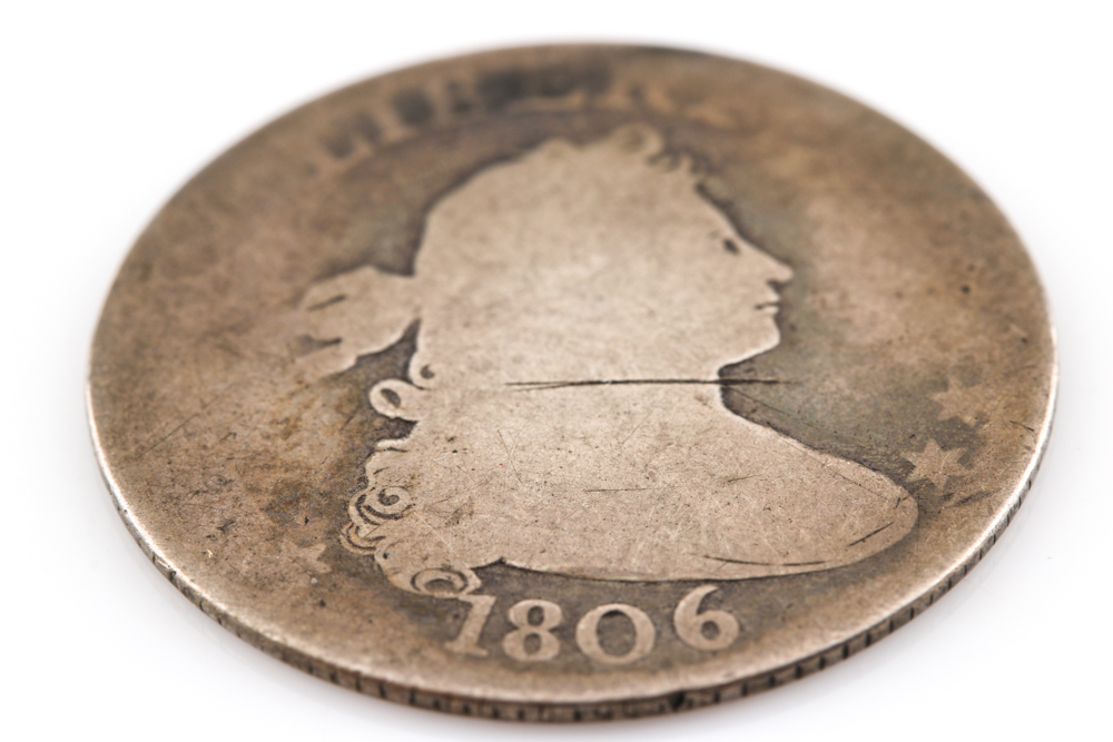 1806 Silver Draped Bust Quarter