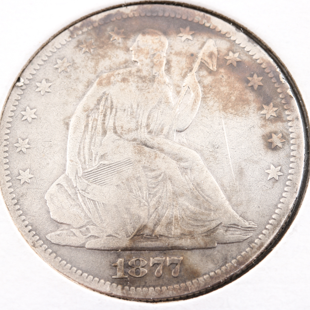 1877-S Liberty Seated Half Dollar