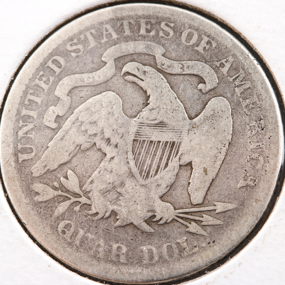 1875 Liberty Seated Quarter