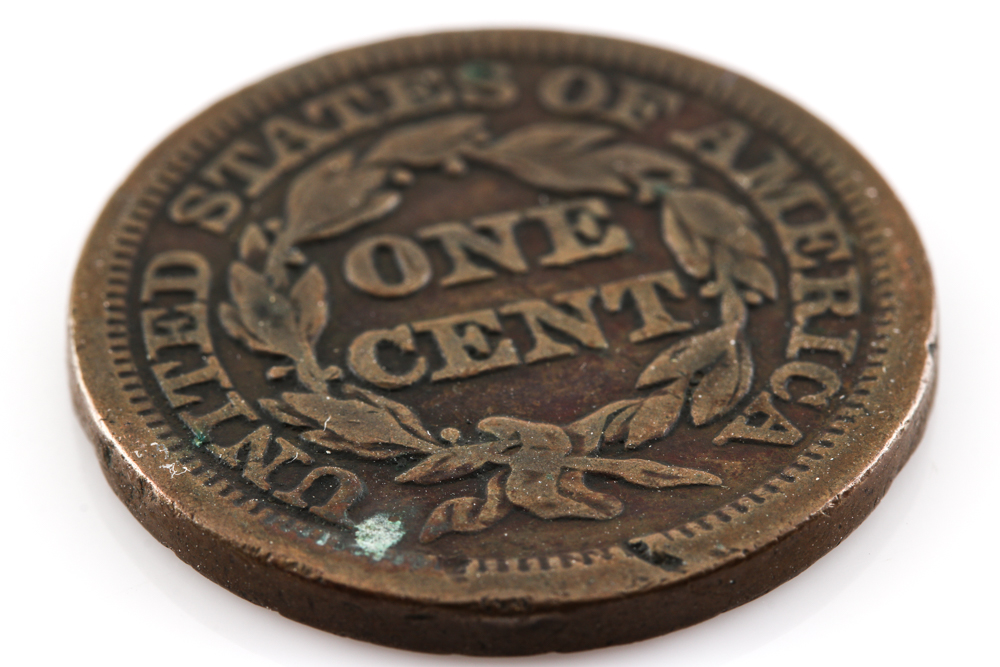 1848 Braided Hair Cent