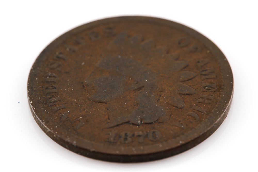 1870 Indian Head Cent