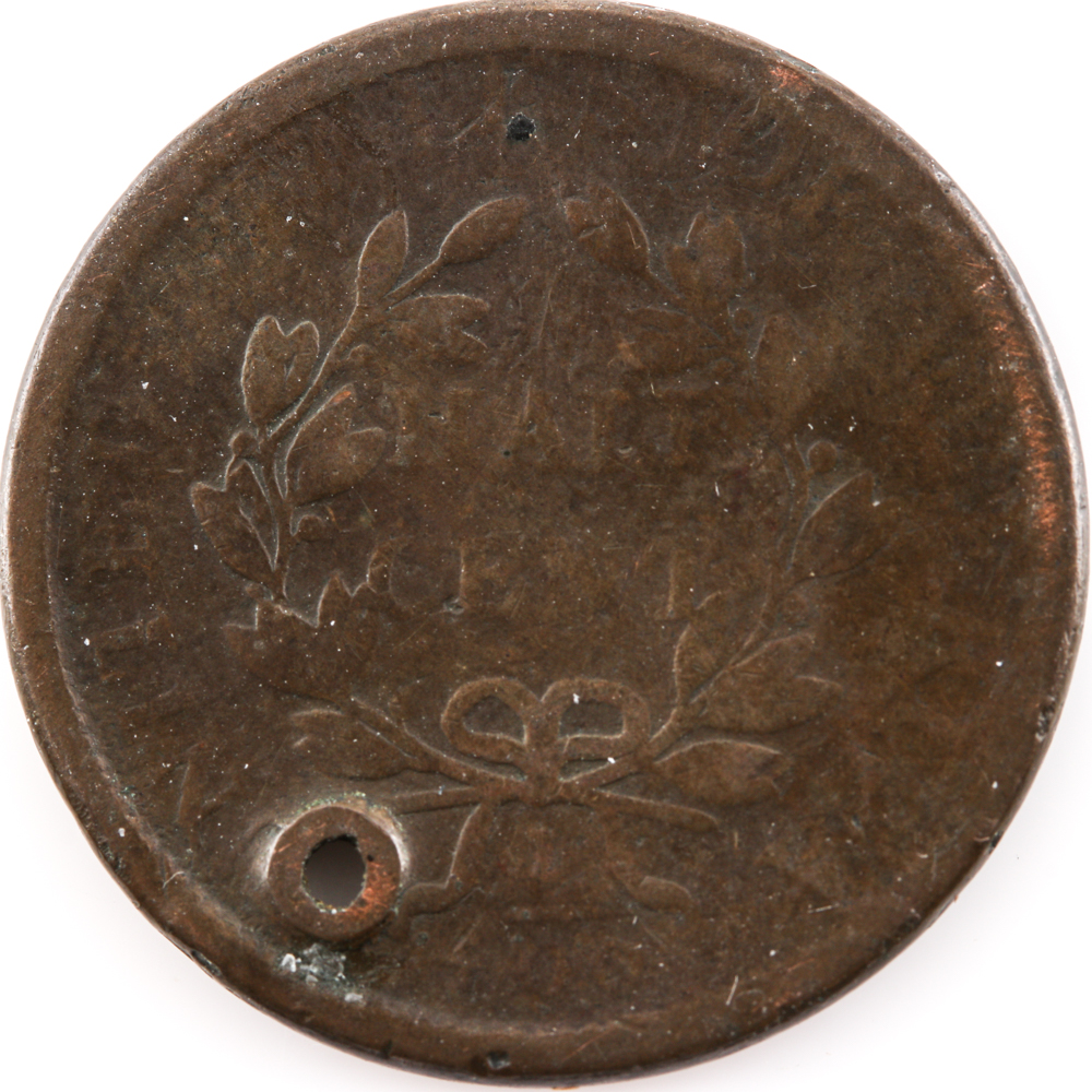 1807 Draped Bust Half Cent