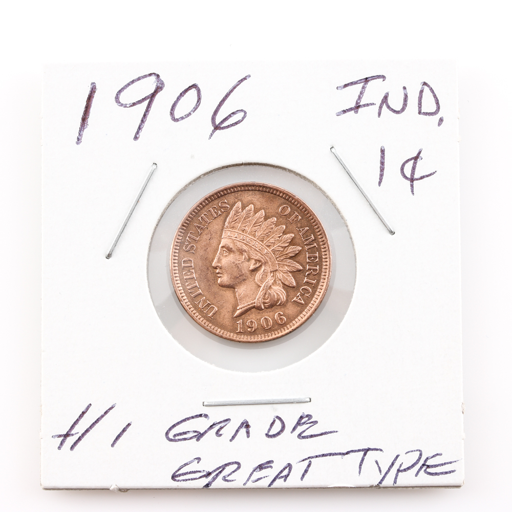 1906 Indian Head Cent