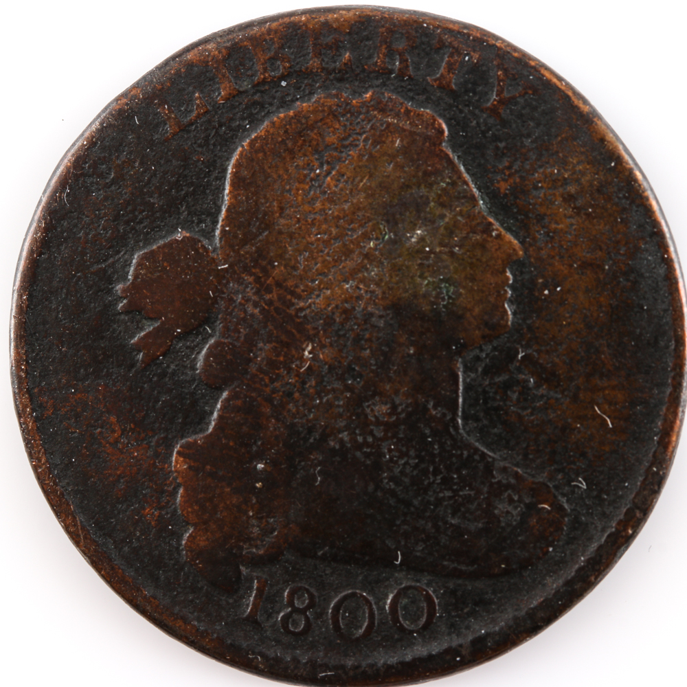 1800 Draped Bust Cent