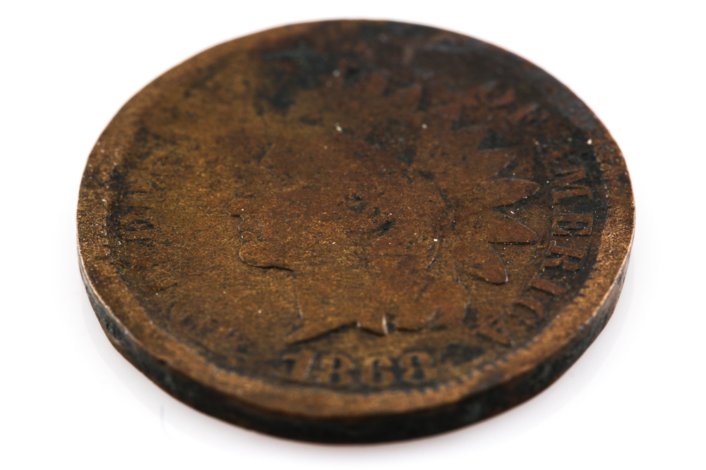1868 Indian Head Cent