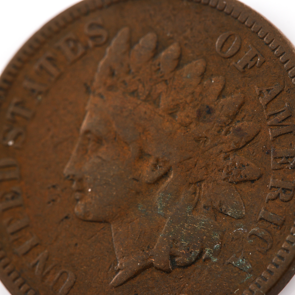 1875 Indian Head Cent