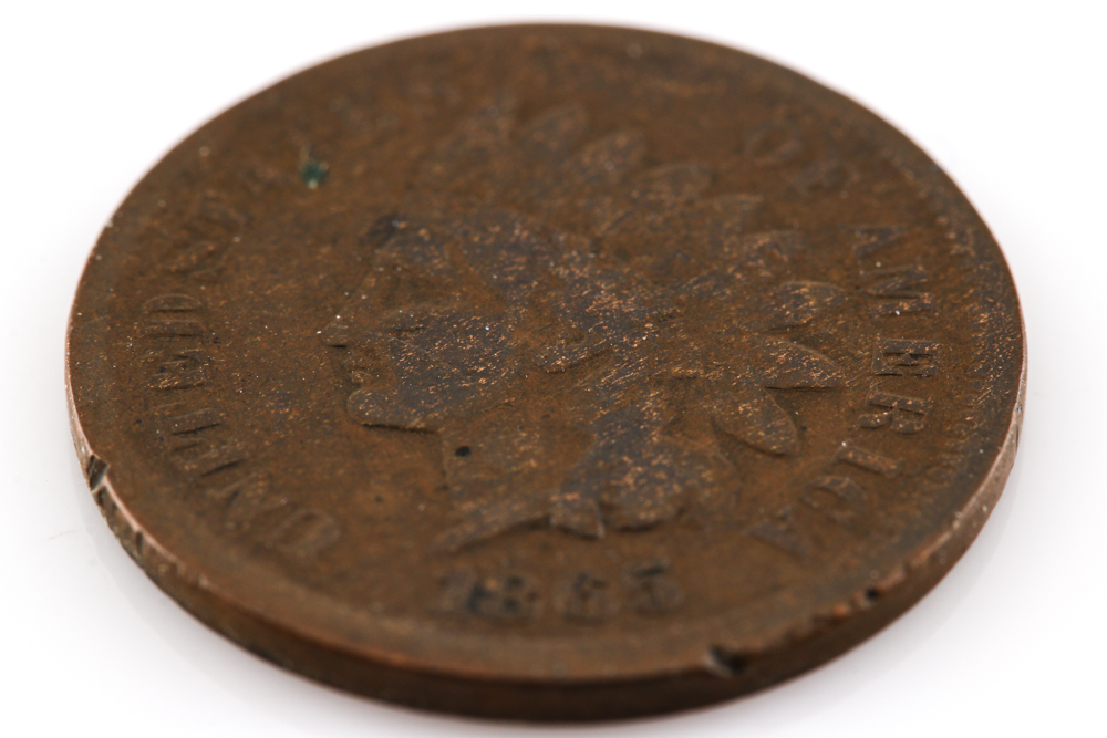 1865 Indian Head Cent