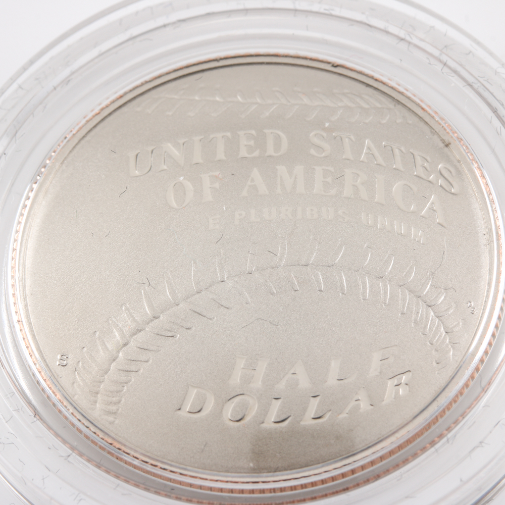 2014 National Baseball Hall of Fame Proof Half Dollar