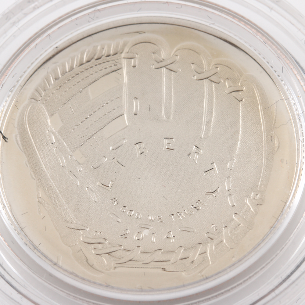 2014 National Baseball Hall of Fame Proof Half Dollar