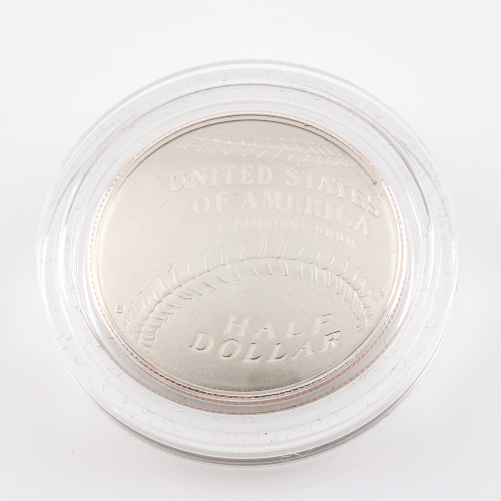 2014 National Baseball Hall of Fame Proof Half Dollar