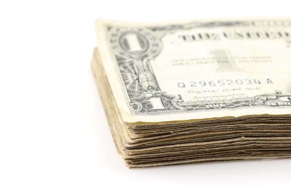 Group of (49) Series 1935 and 1957 Blue Seal $1 Silver Certificates