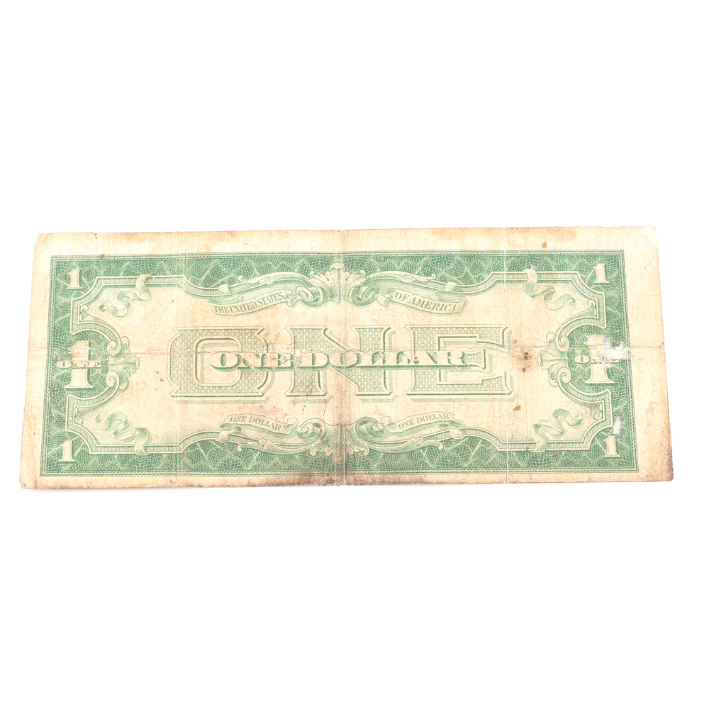 Series 1928-B Blue Seal $1 Silver Certificate