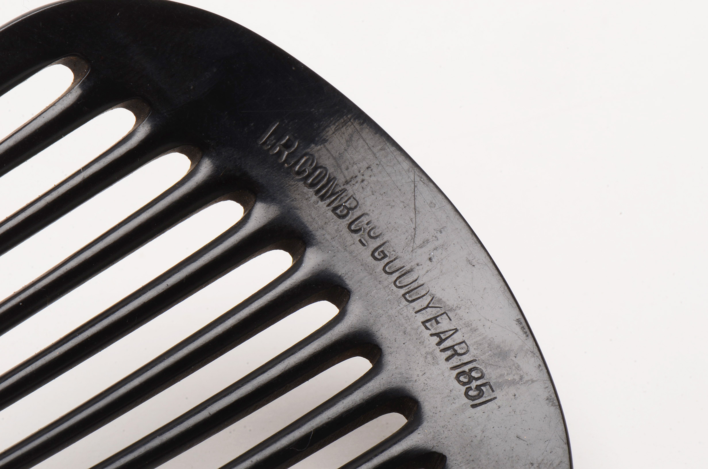 Antique Vulcanite Hair Comb