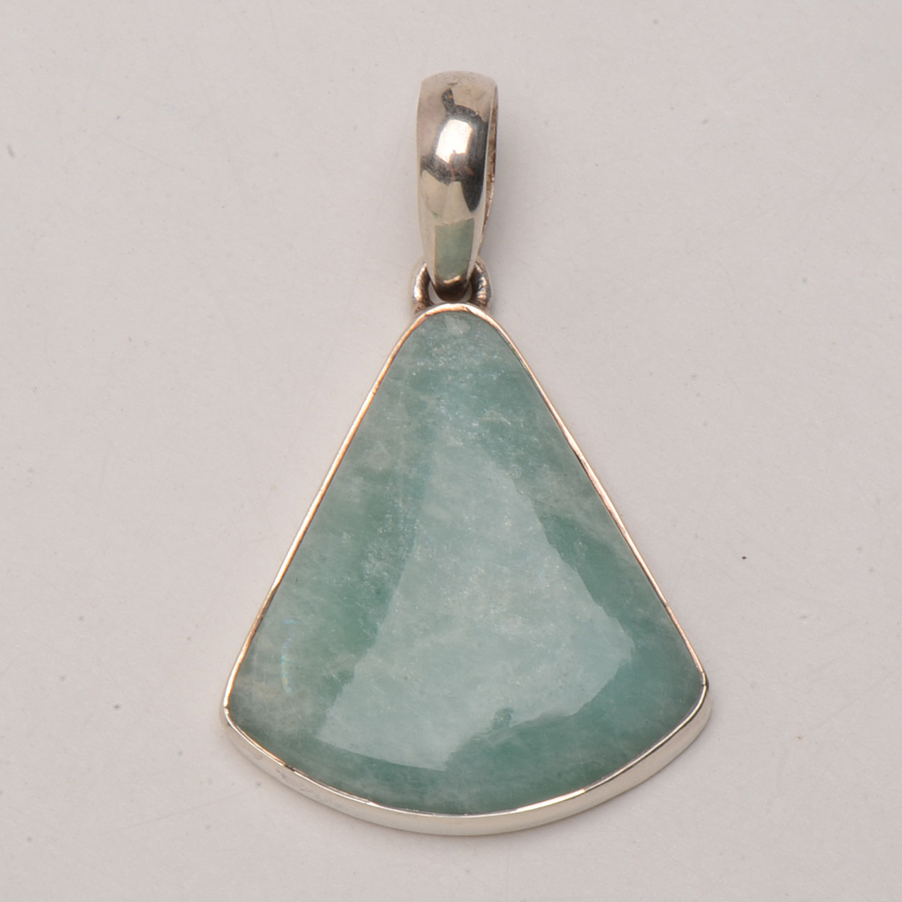 Sterling Slide Pendant Set with Amazonite
