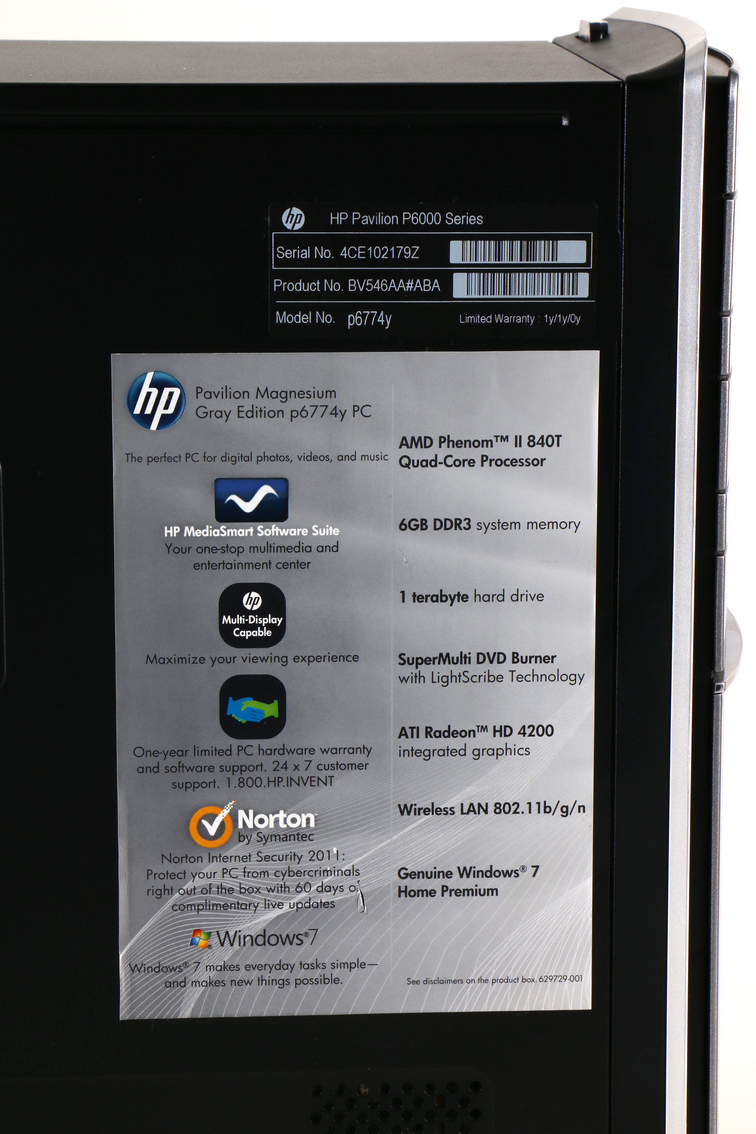 HP Desktop Computer, Printer and Acecessories