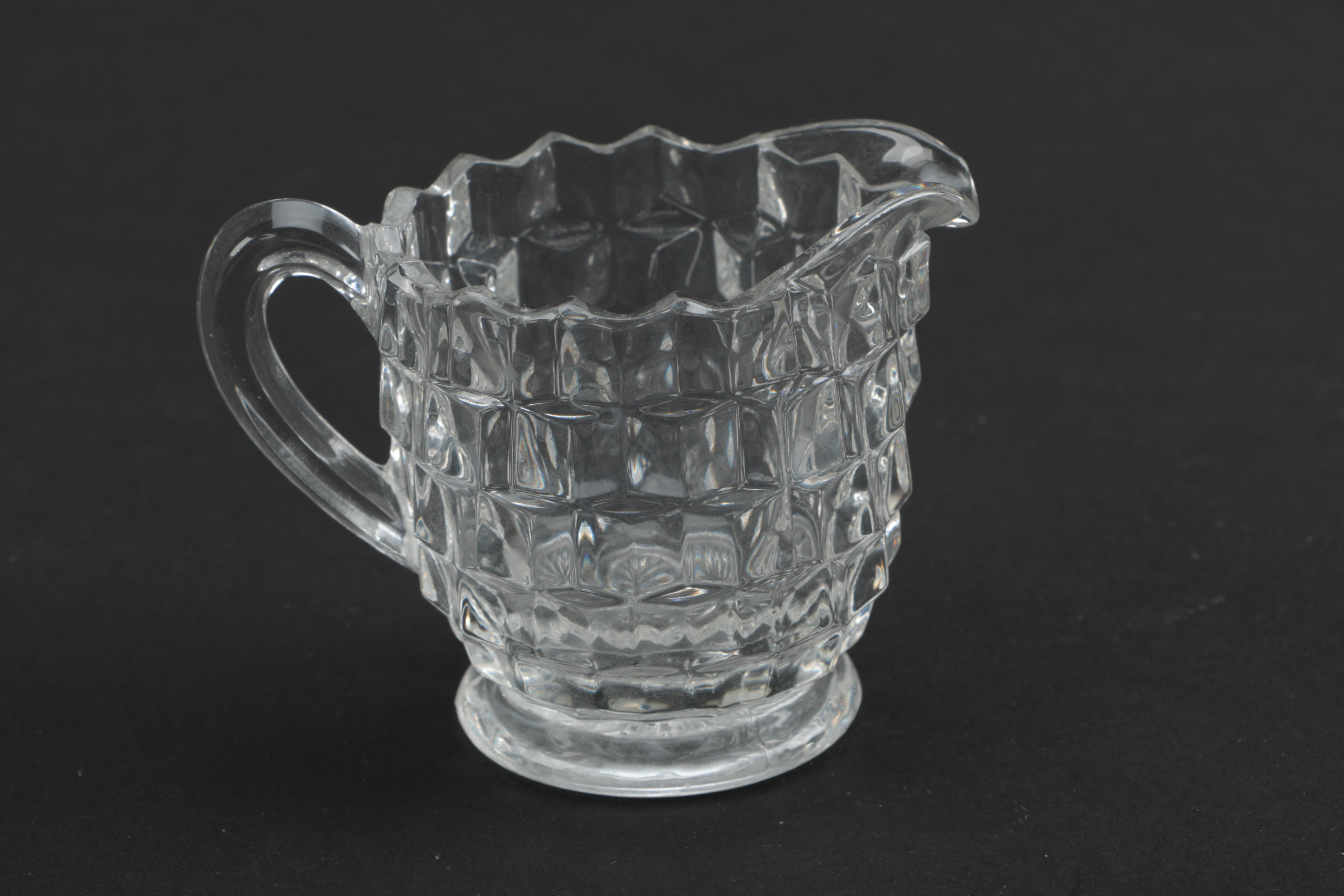 Vintage Fostoria "American" Glass Items