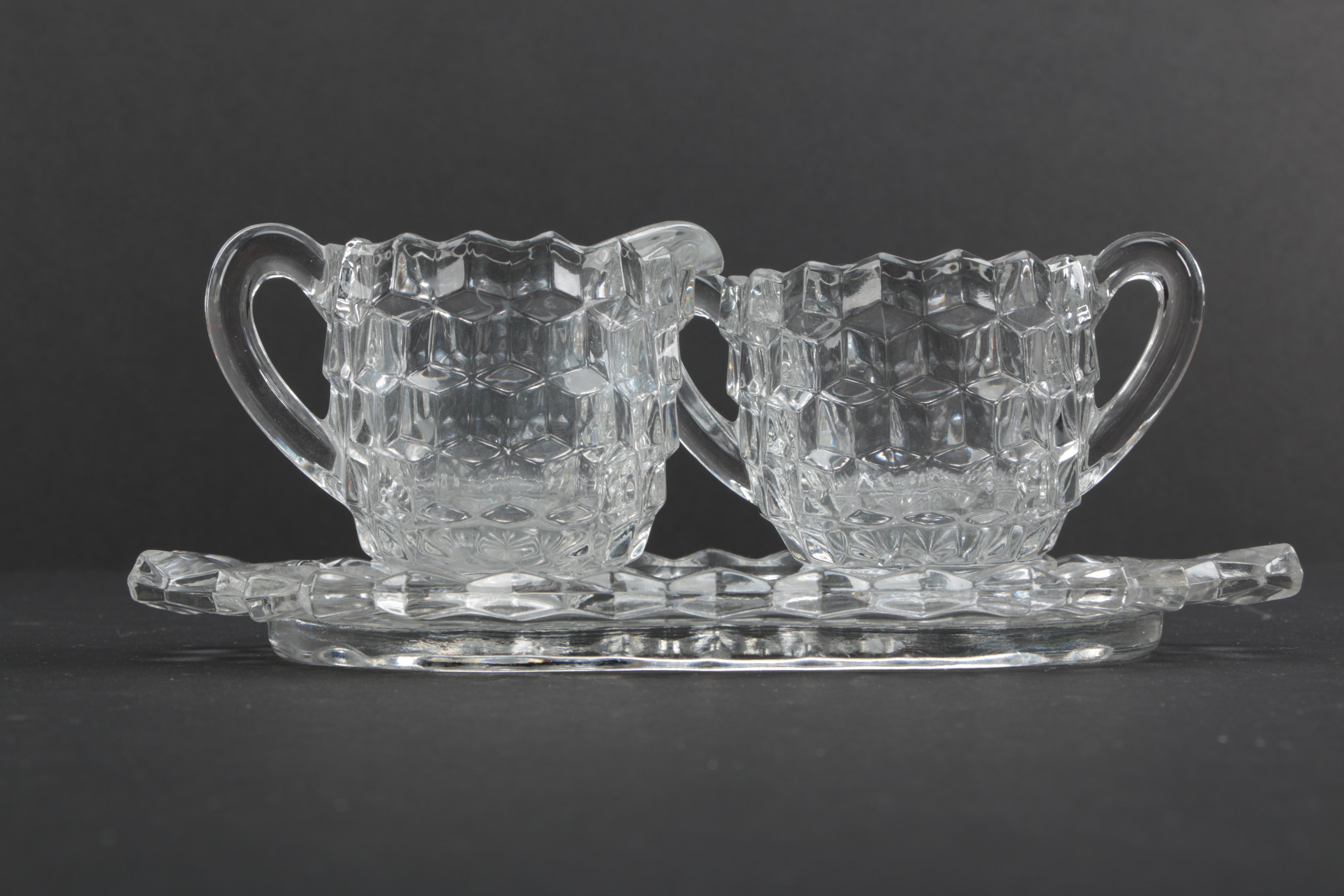 Vintage Fostoria "American" Glass Items