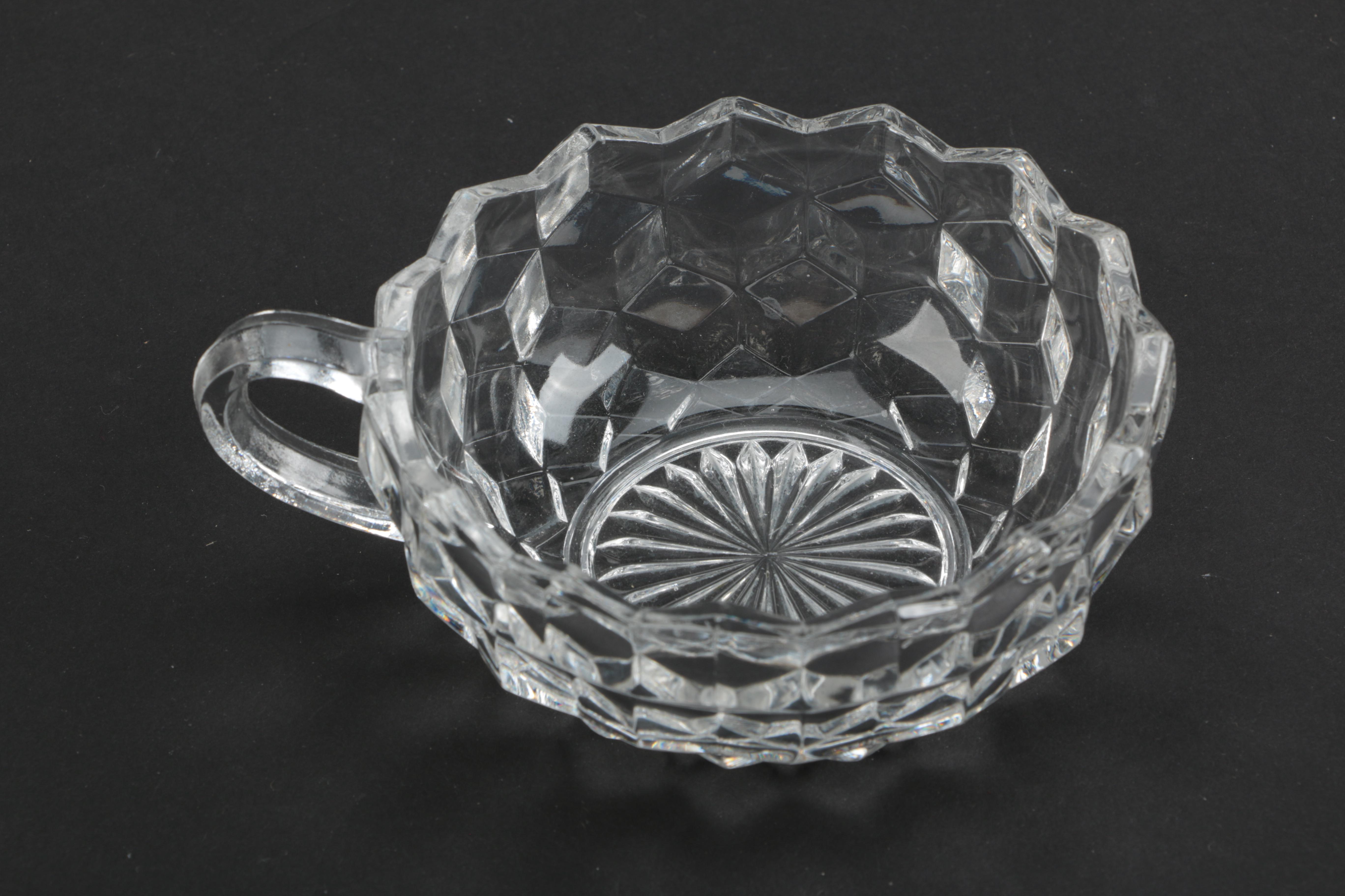 Vintage Fostoria "American" Glass Items