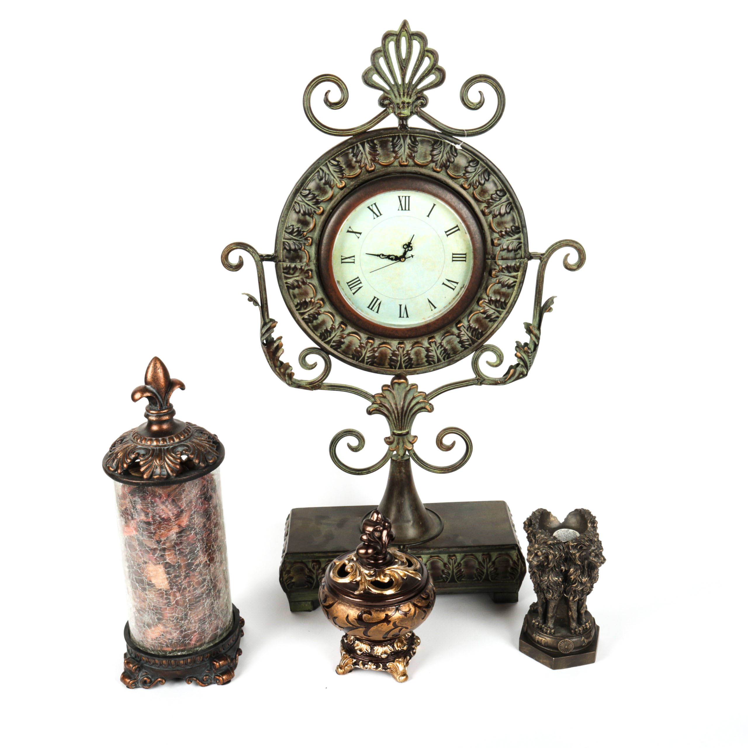 Standing Clock and Home Decor