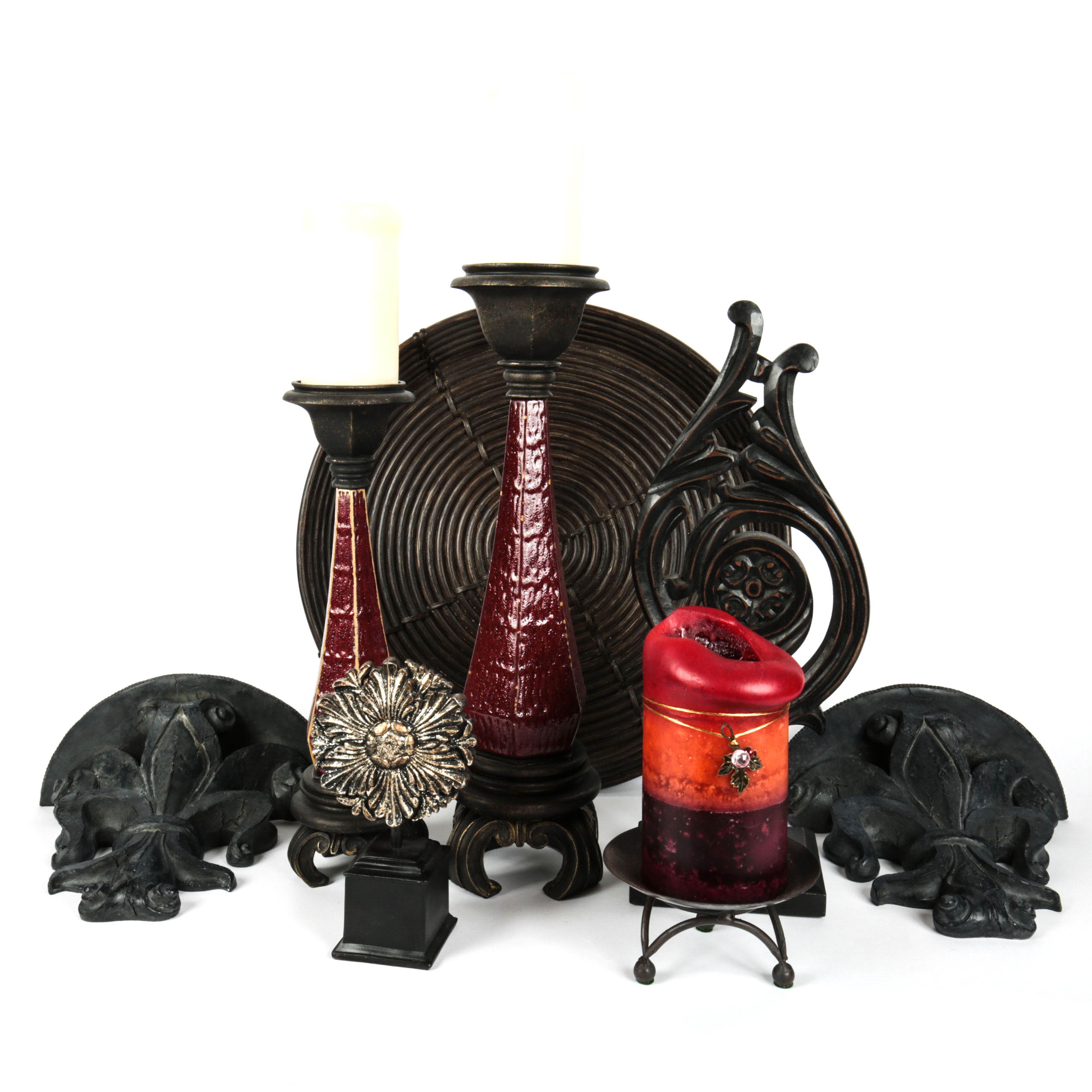 Black and Red Home Decor