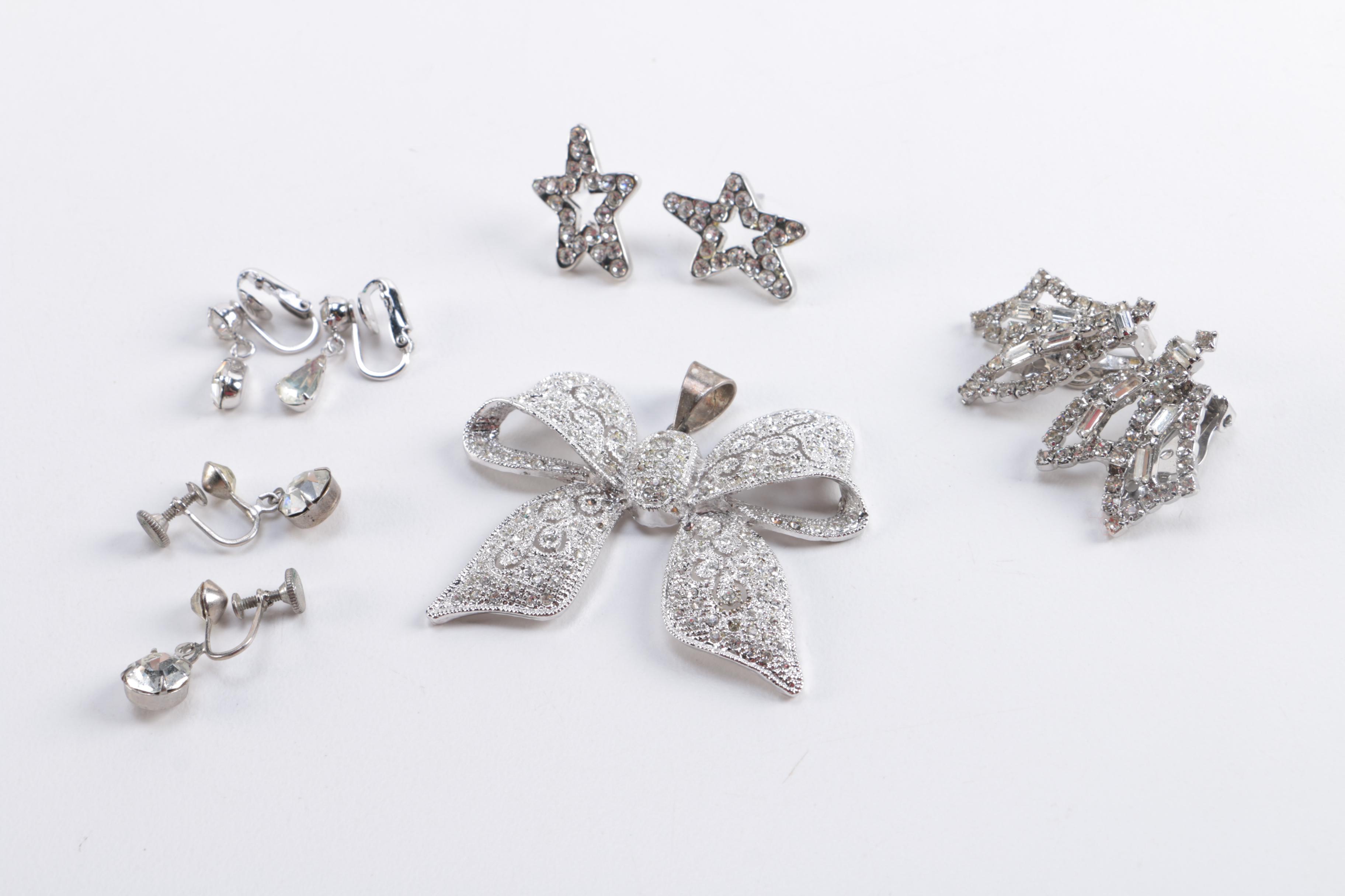 Costume Jewelry Including James Rockwell and Weiss