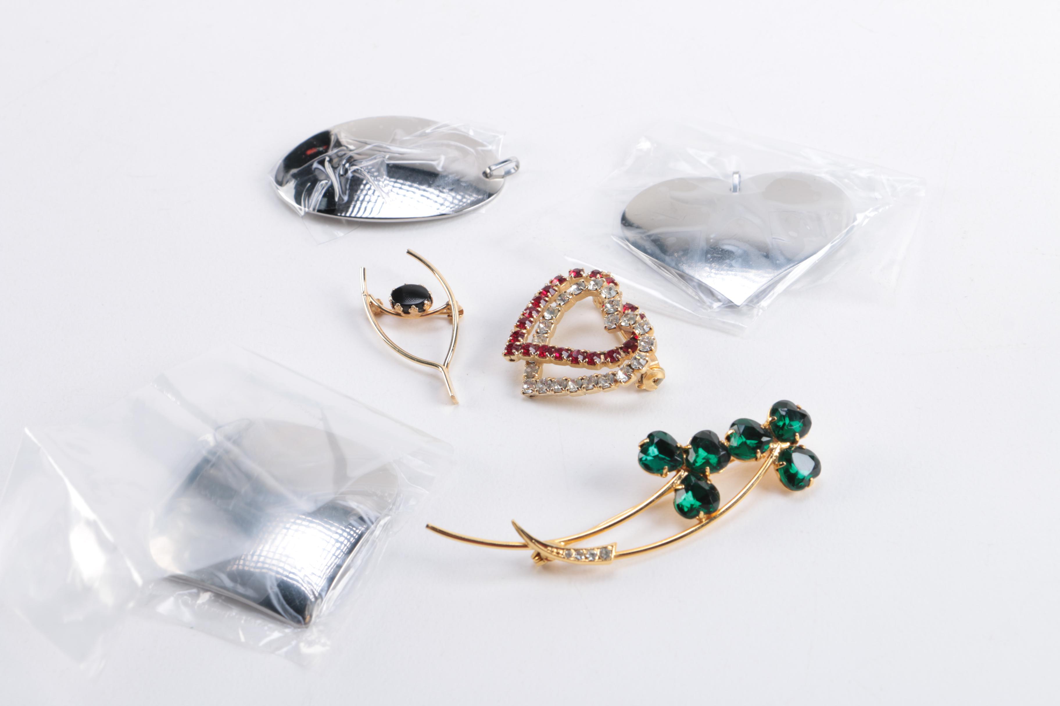 Costume Jewelry Including James Rockwell and Weiss