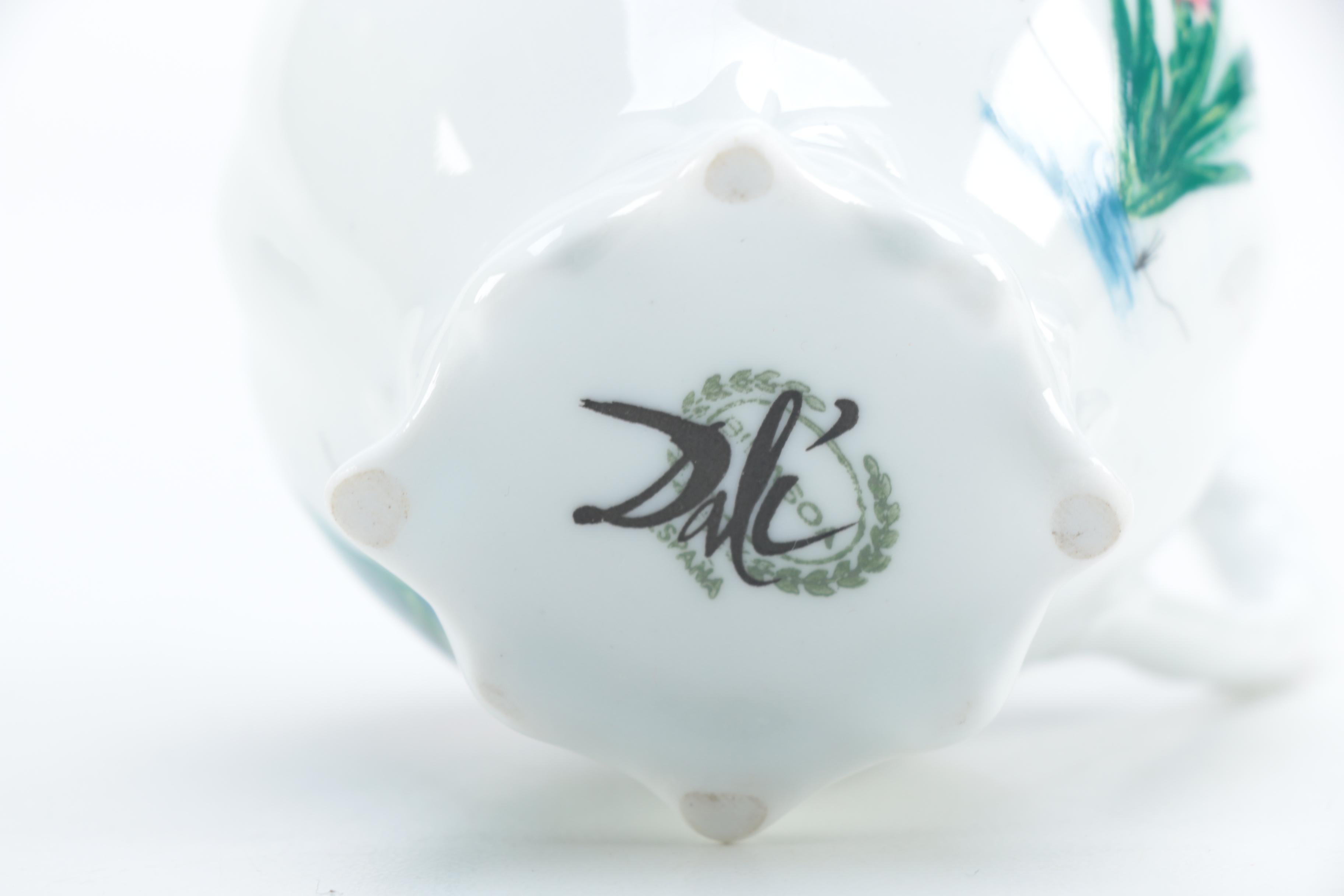 Salvador Dali "The Dali's Flowers" Spanish Porcelain Tableware