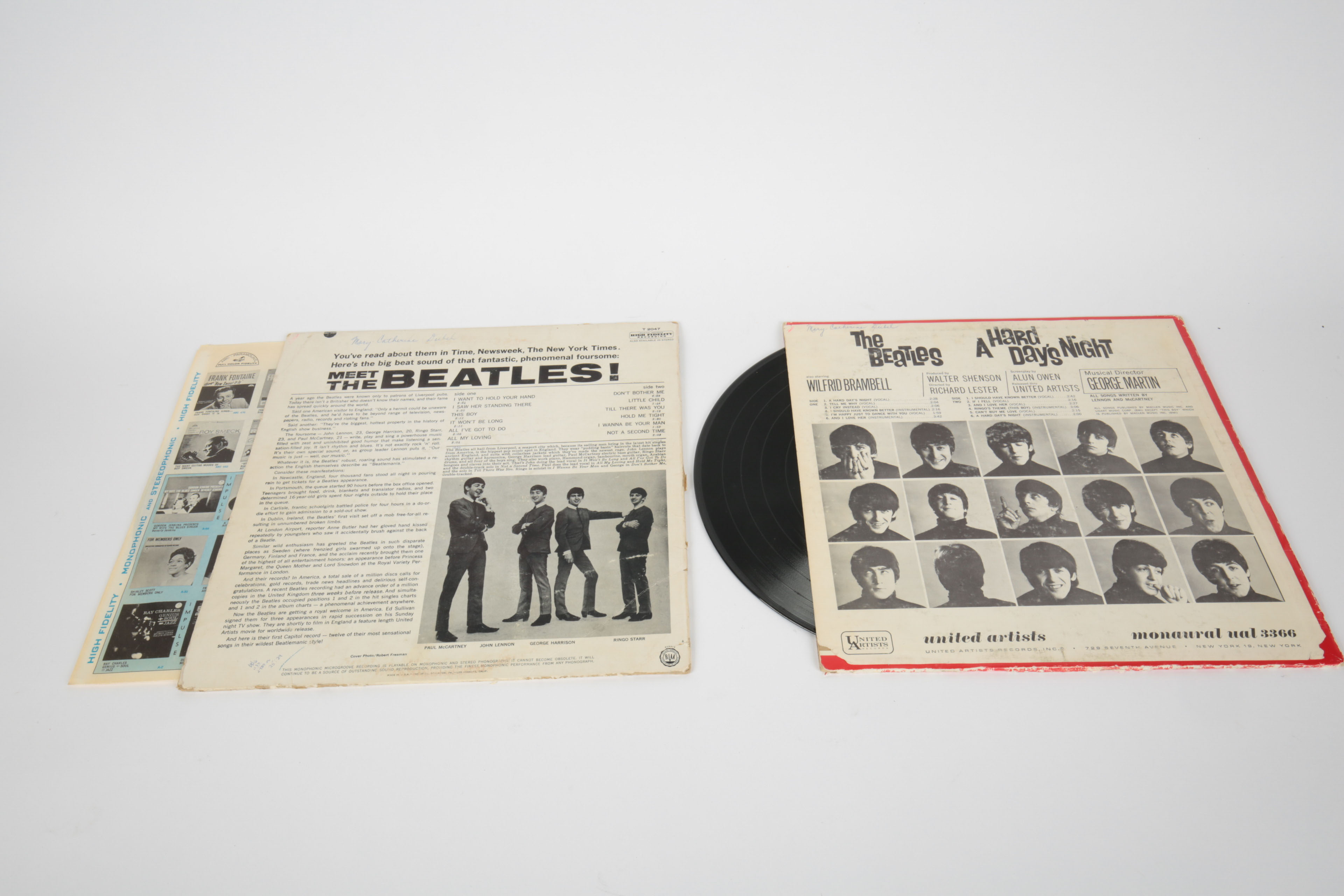 Beatles LPs and Collectibles