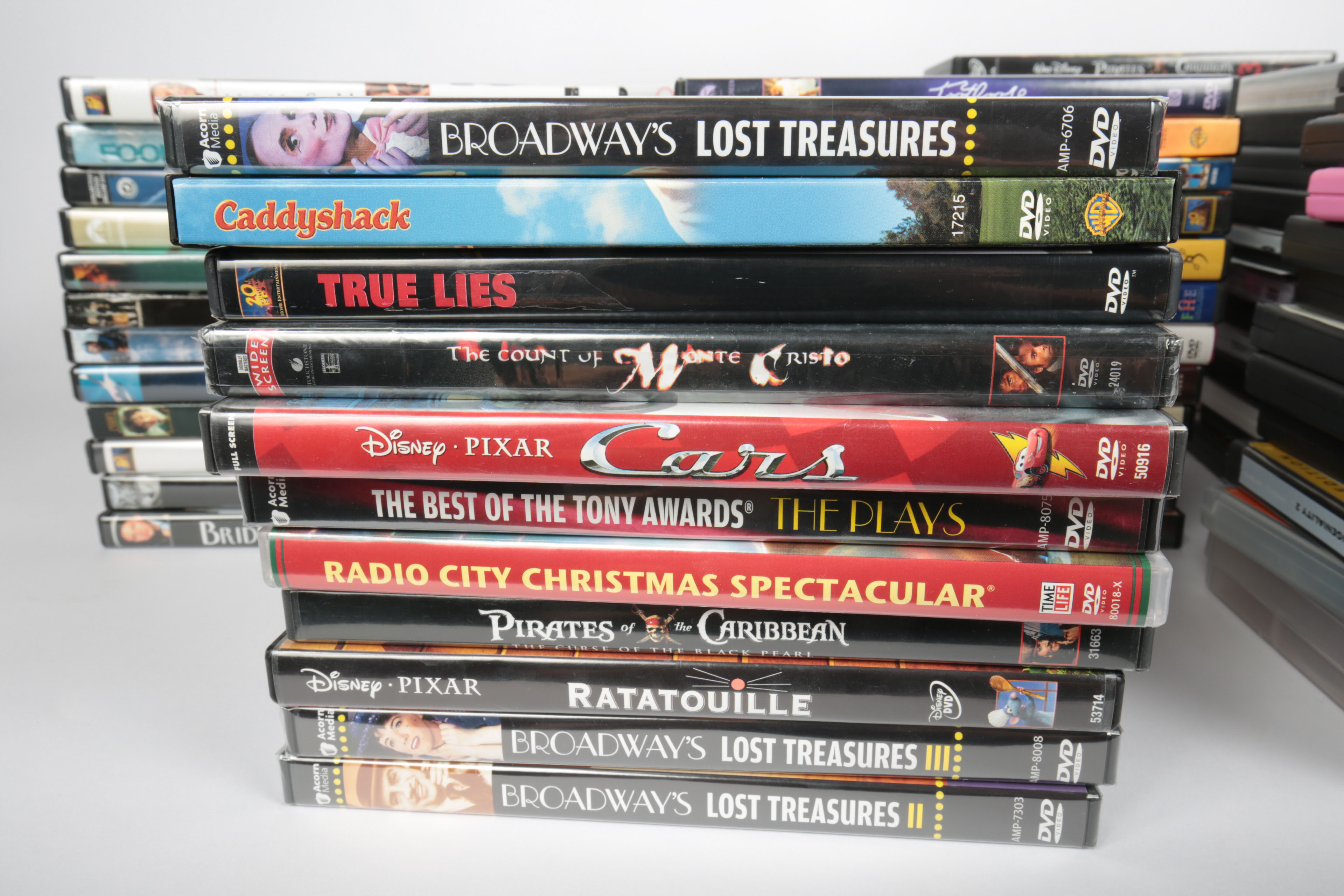 Over 100 Feature Film DVDs