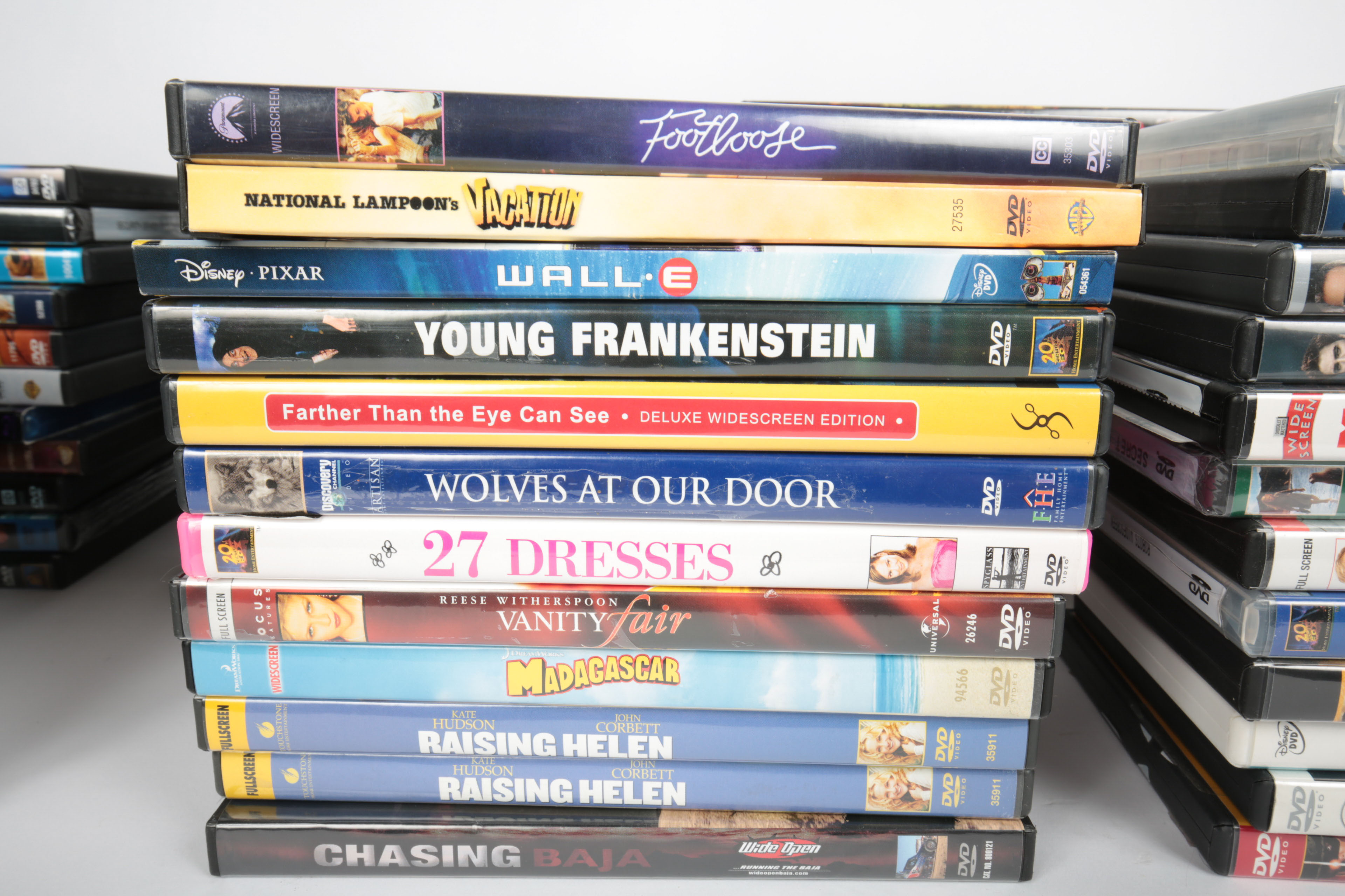 Over 100 Feature Film DVDs