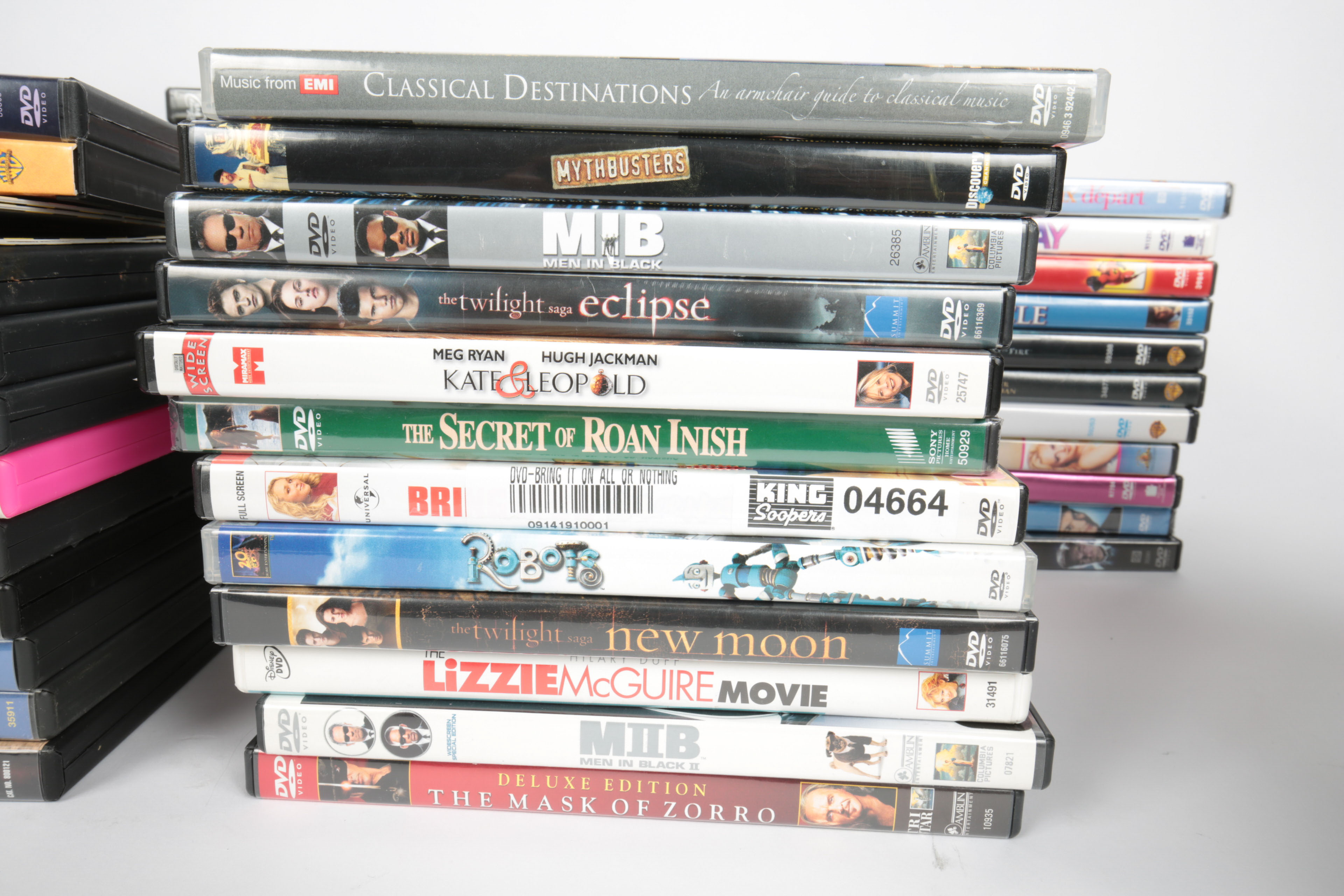 Over 100 Feature Film DVDs