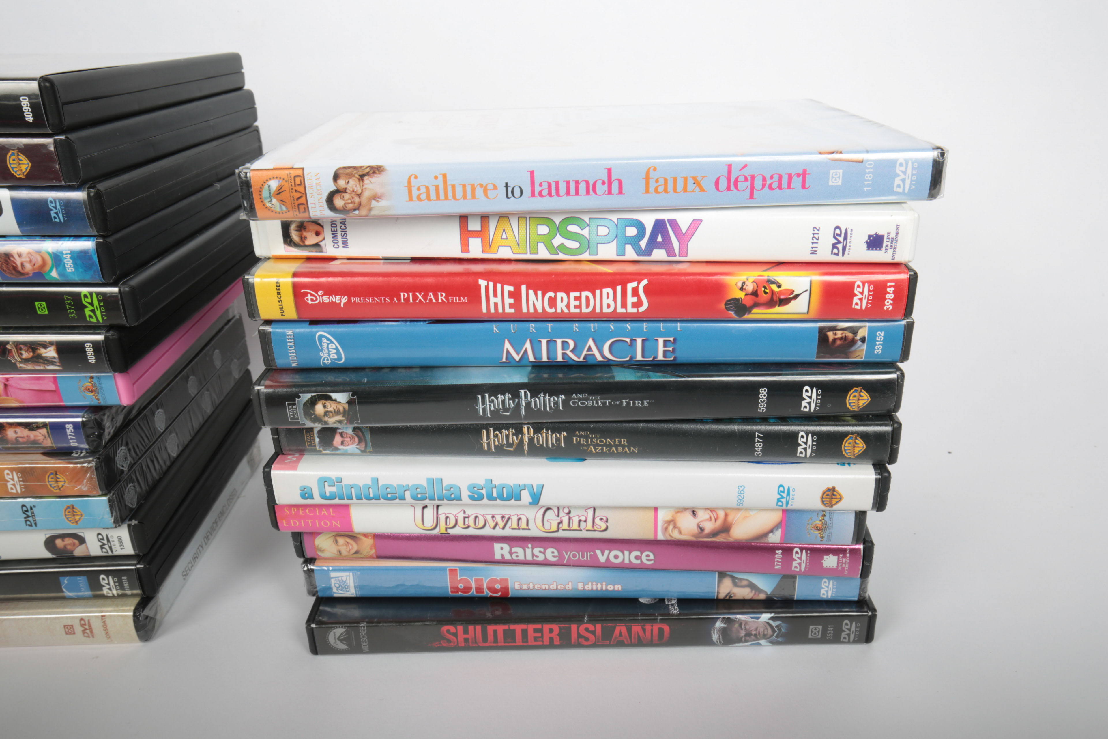 Over 100 Feature Film DVDs