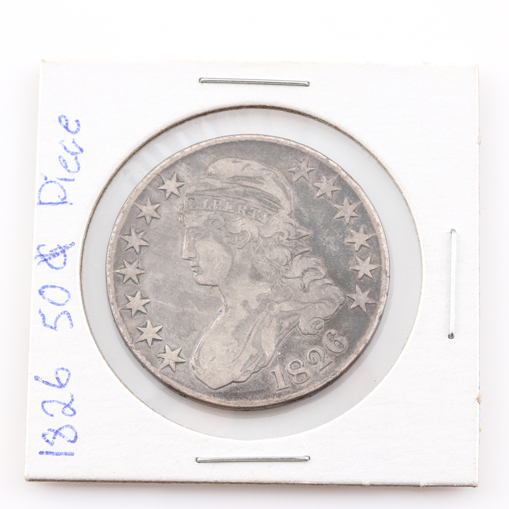 1826 Capped Bust Half Dollar