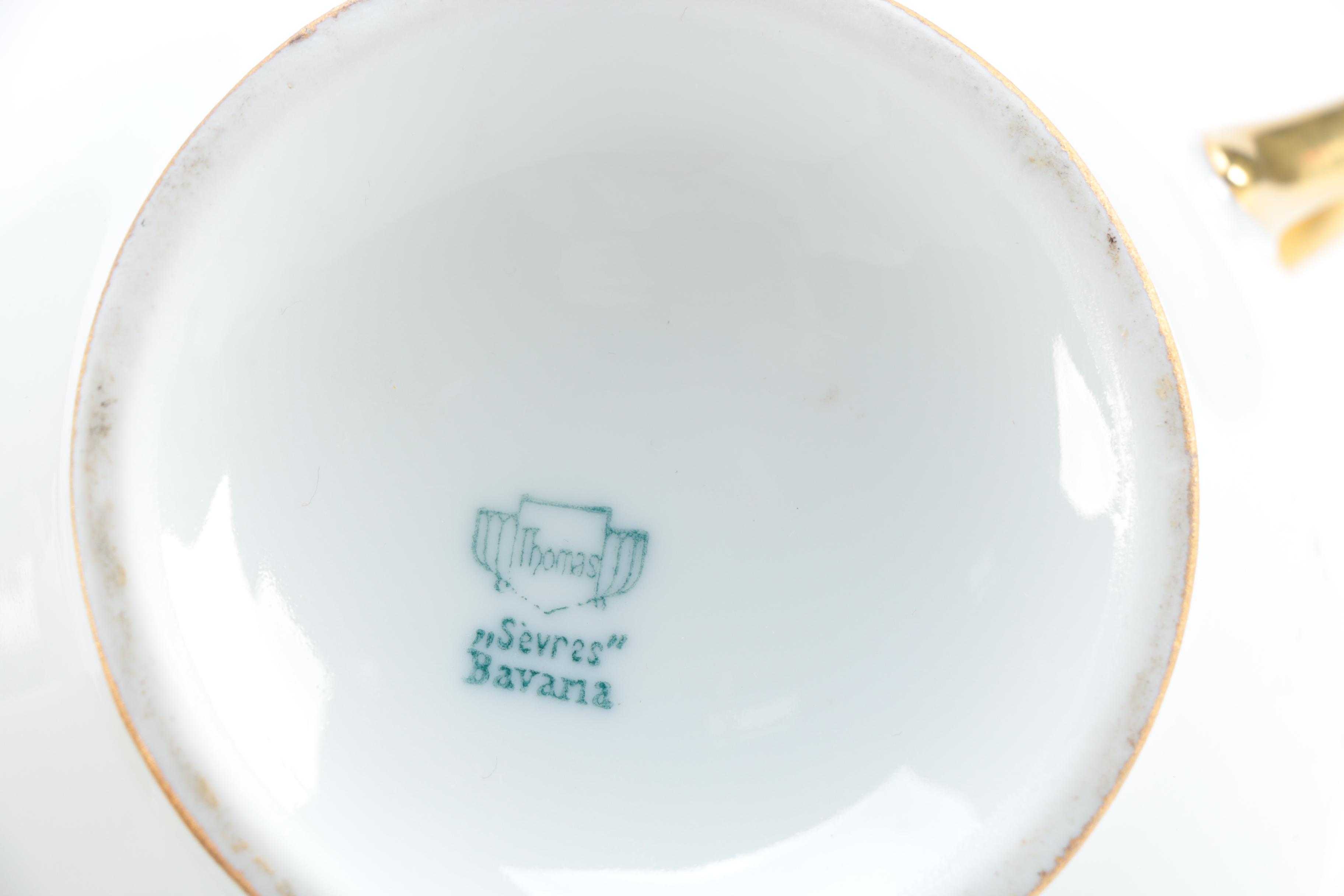 Thomas "Sevres Series"  Bavarian Porcelain Tea Set