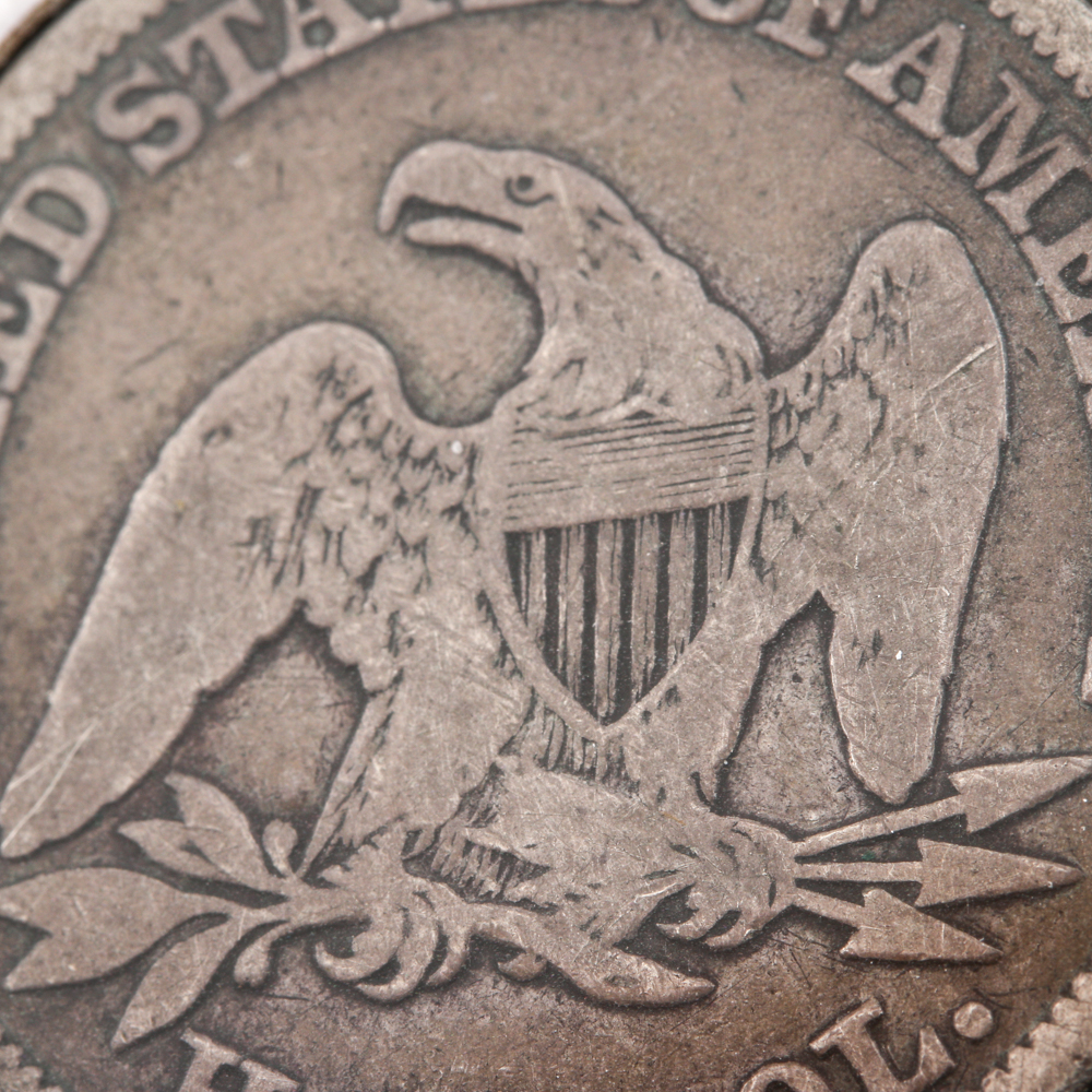 1844 Liberty Seated Half Dollar