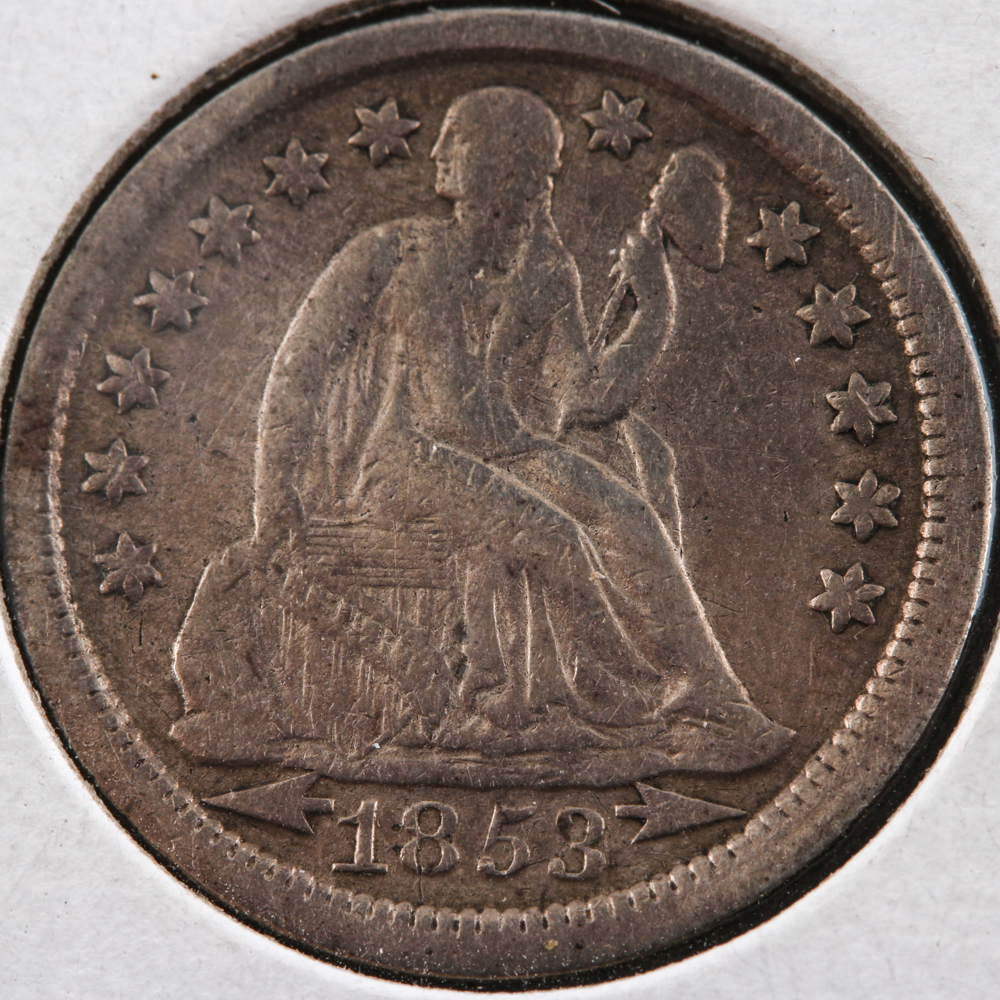 1853 Liberty Seated Dime