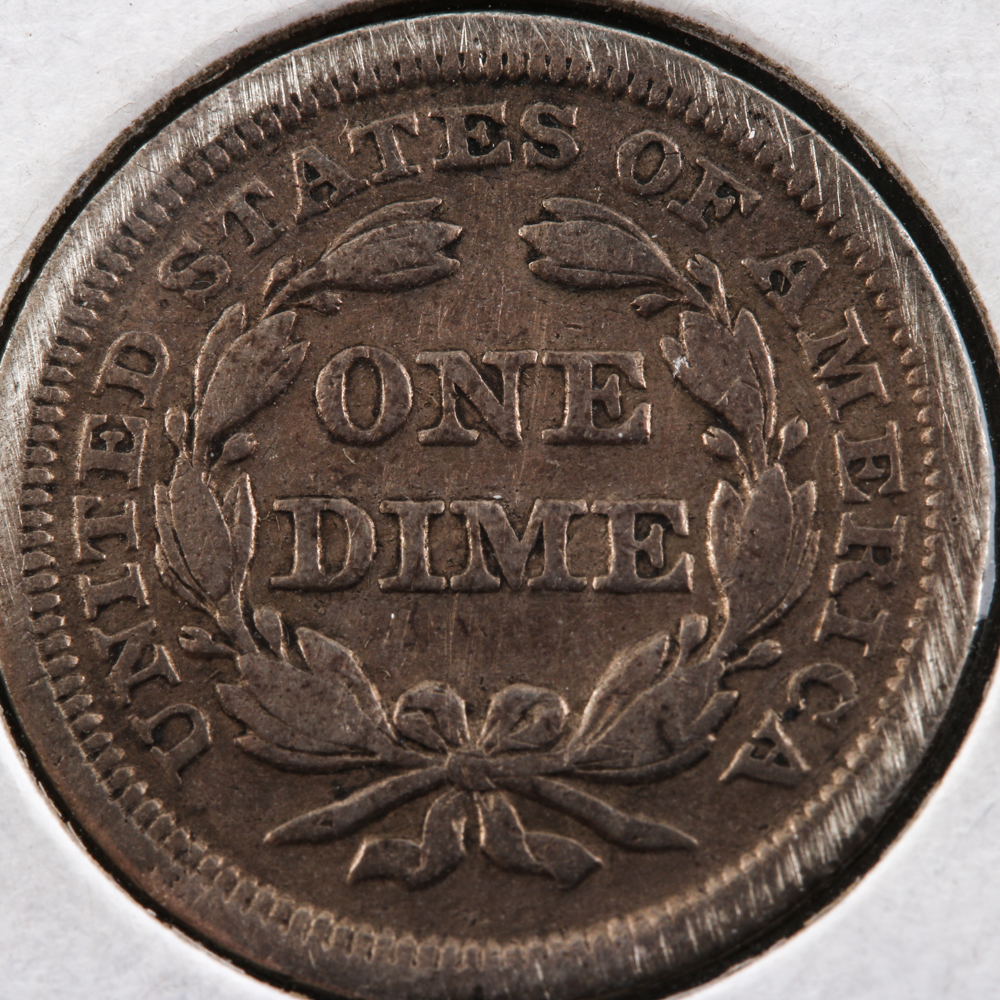 1853 Liberty Seated Dime