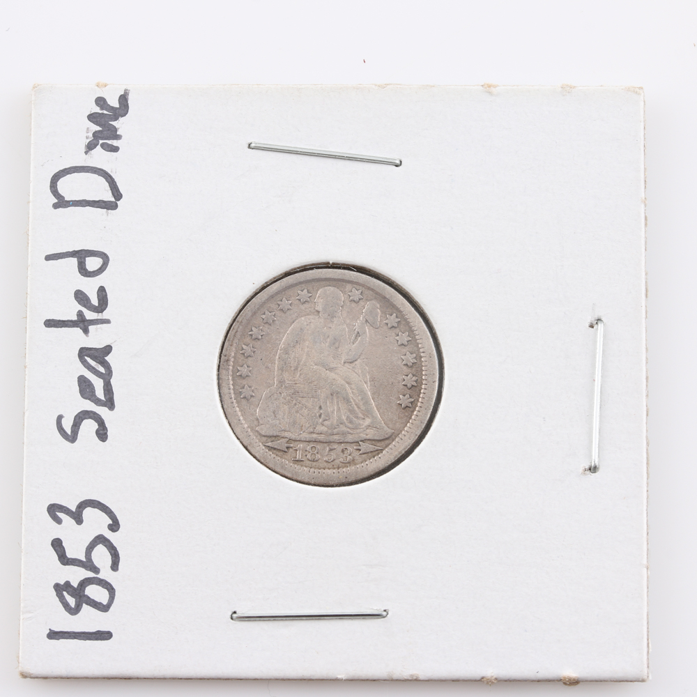 1853 Liberty Seated Dime