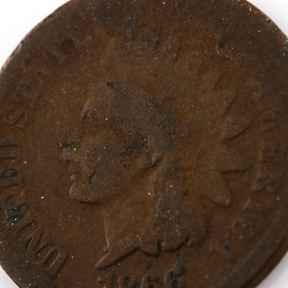 1866 Indian Head Cent