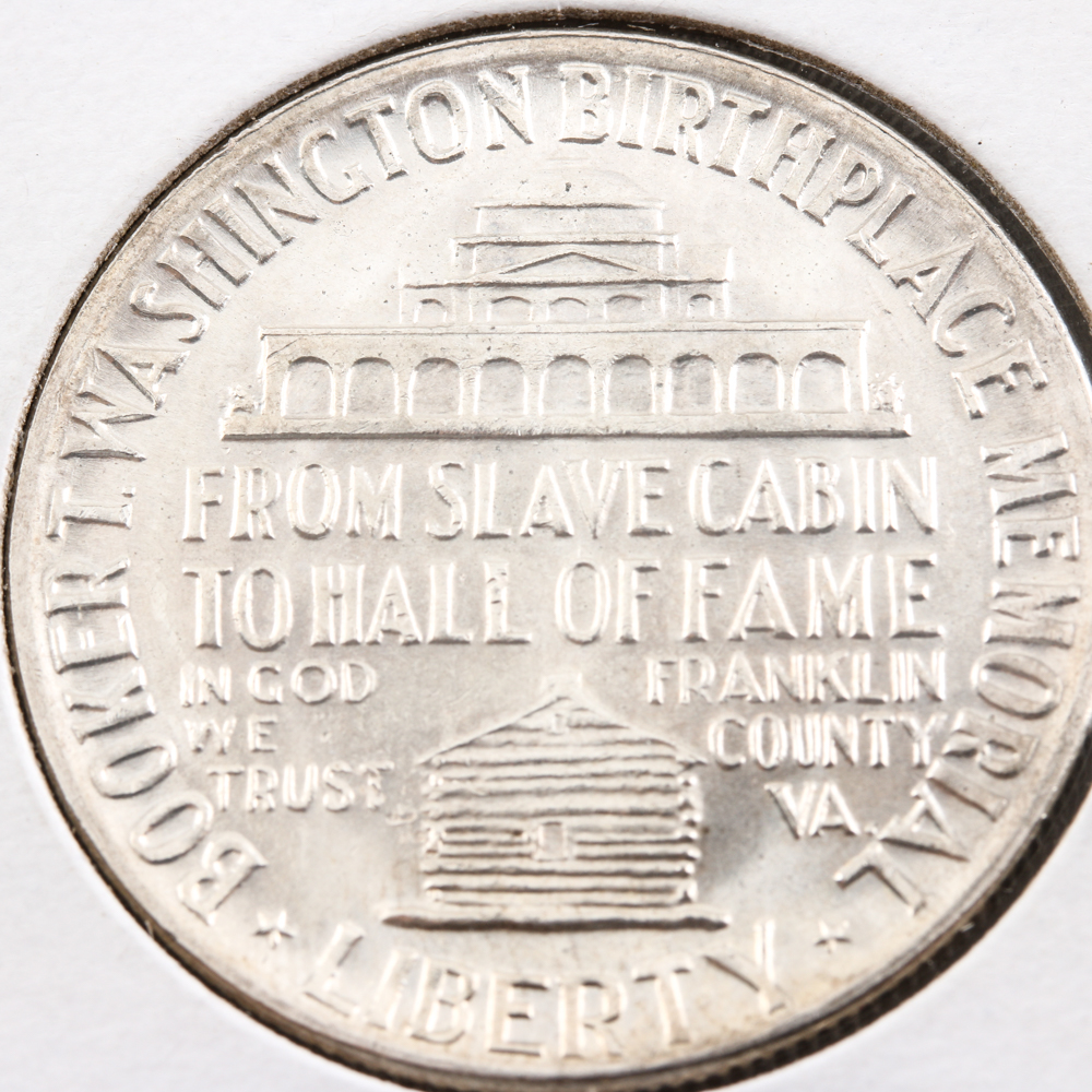 1946 Silver Commemorative Booker T. Washington Half Dollar