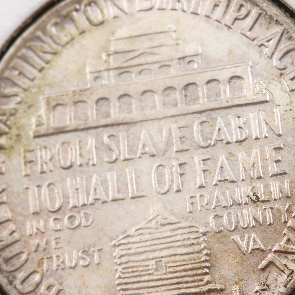 1946 Silver Commemorative Booker T. Washington Half Dollar