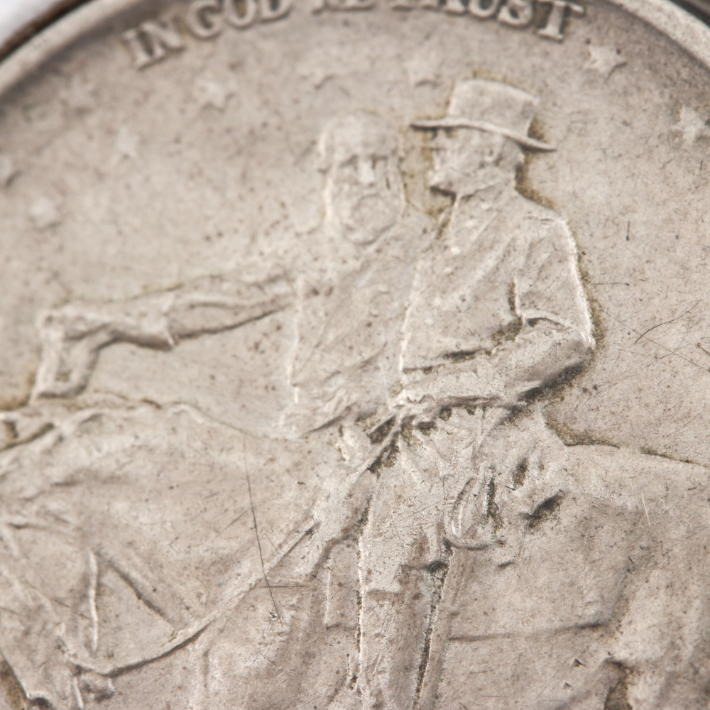 1925 Silver Commemorative Stone Mountain Half Dollar