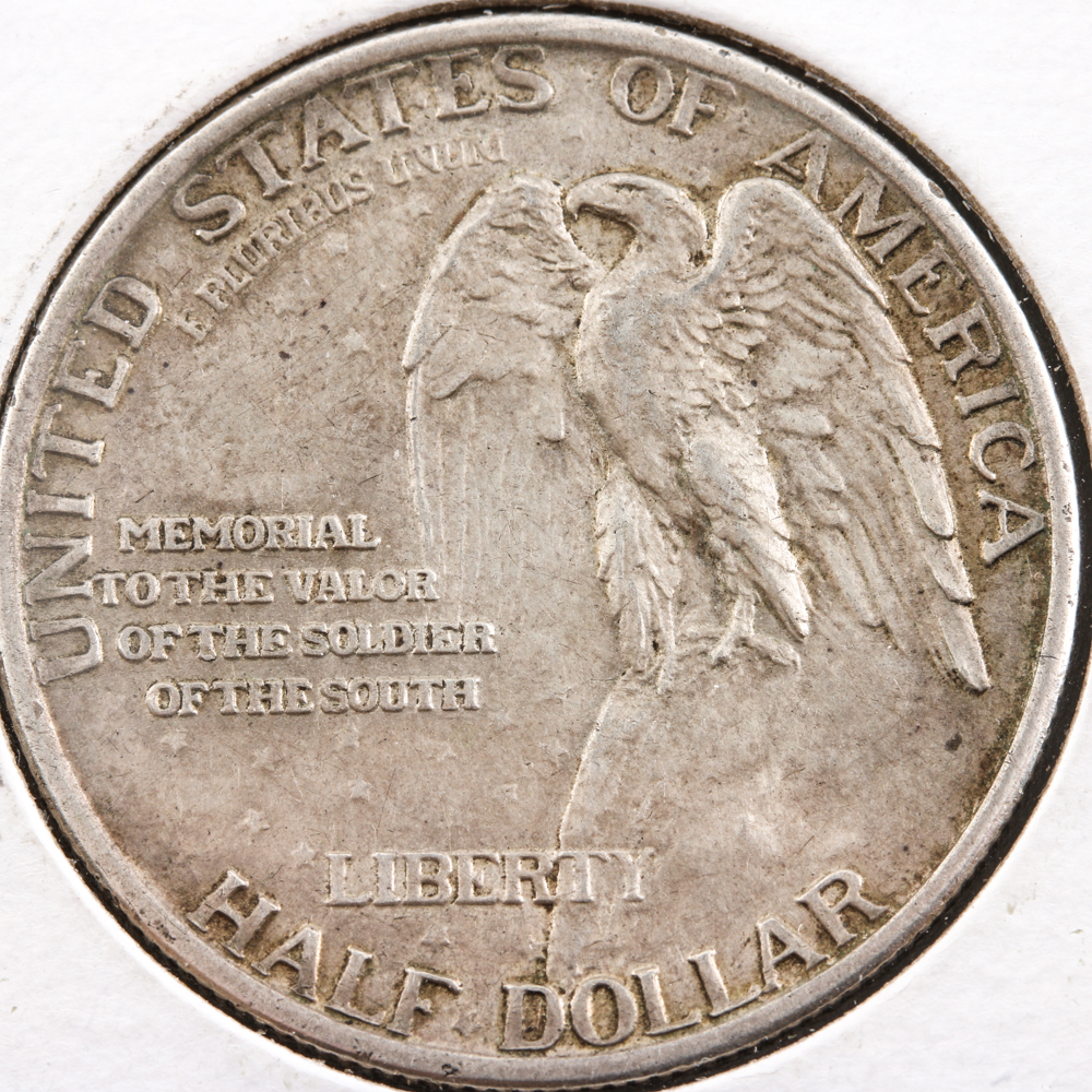 1925 Silver Commemorative Stone Mountain Half Dollar
