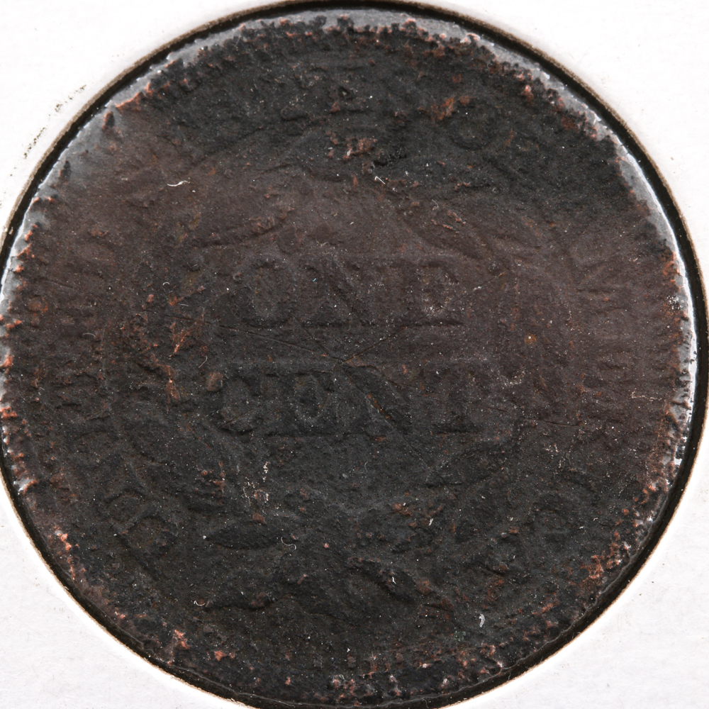 1845 Braided Hair Cent