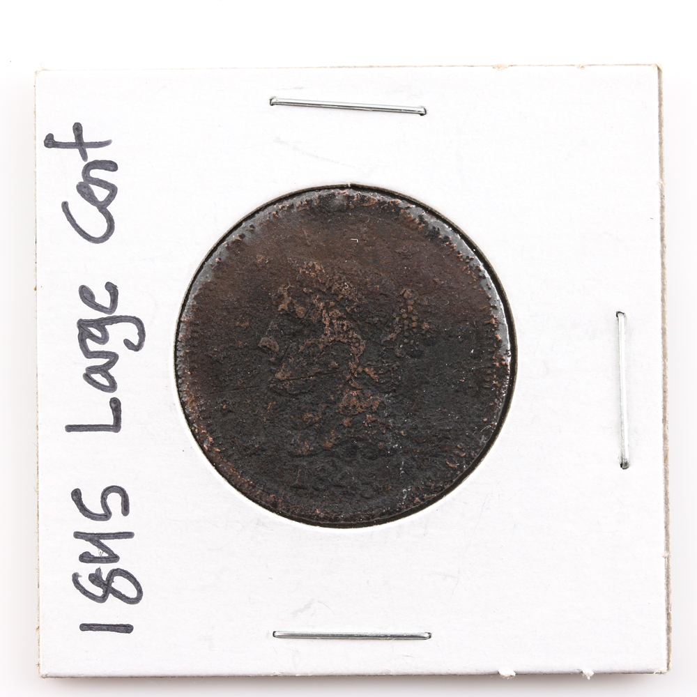 1845 Braided Hair Cent
